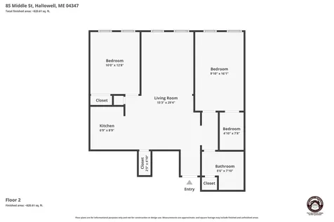 85 Middle Street Hallowell ME 04347