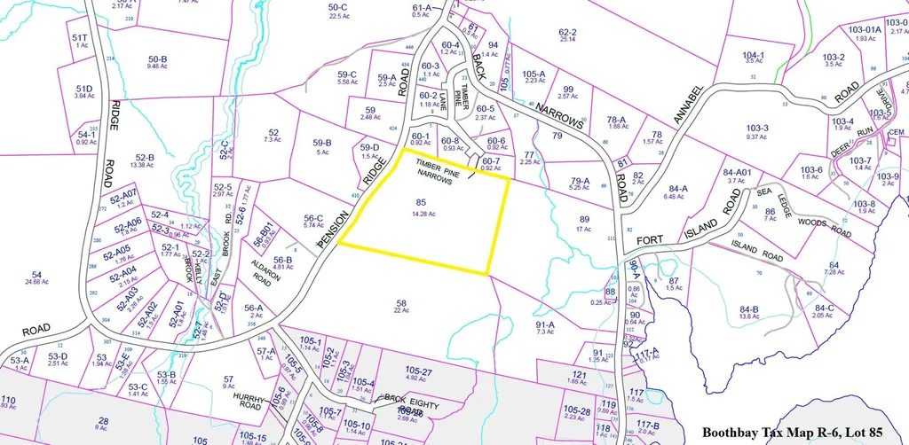 Lot 85 Pension Ridge Road Boothbay ME 04537