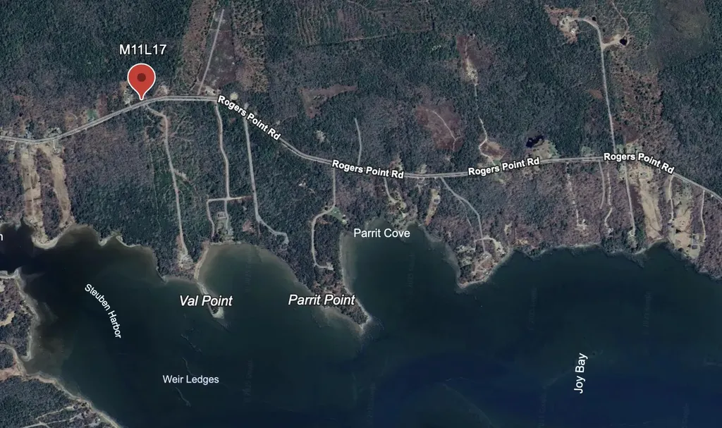 M11L17&17C Rogers Point Road Steuben ME 04680