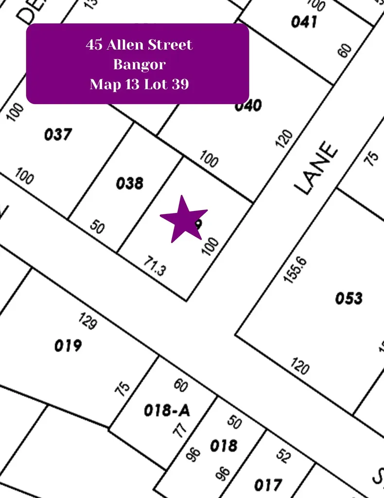 45 Allen Street Bangor ME 04401