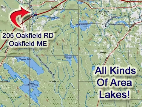 205 Oakfield Smyrna Road Oakfield ME 04763