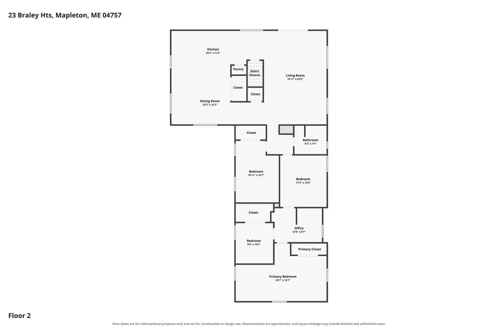 23 Braley Heights Mapleton ME 04757