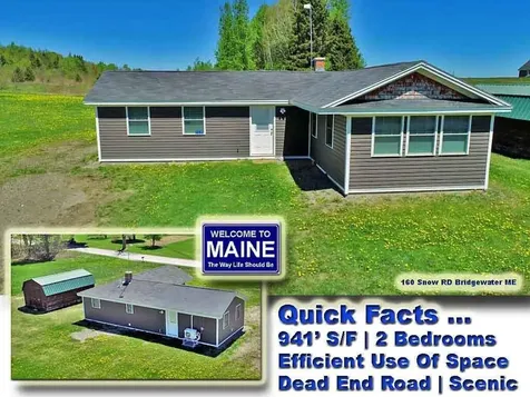160 Snow Road Bridgewater ME 04735