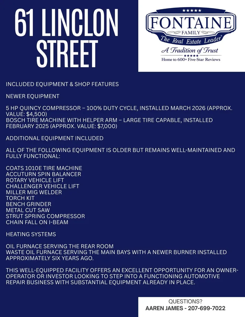 61 Lincoln Street Lewiston ME 04240