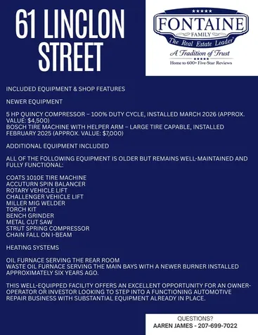 61 Lincoln Street Lewiston ME 04240