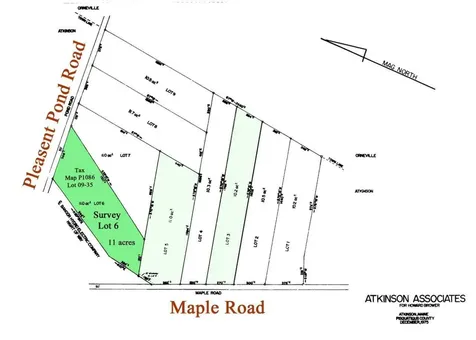 Lot 6 Pleasent Pond Road Atkinson ME 04426