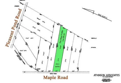 Lot 3 Maple Road Atkinson ME 04426