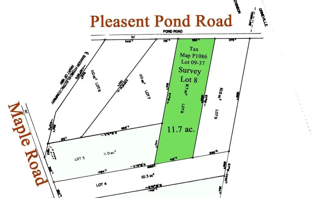 Lot 8 Pleasent Pond Road Atkinson ME 04426