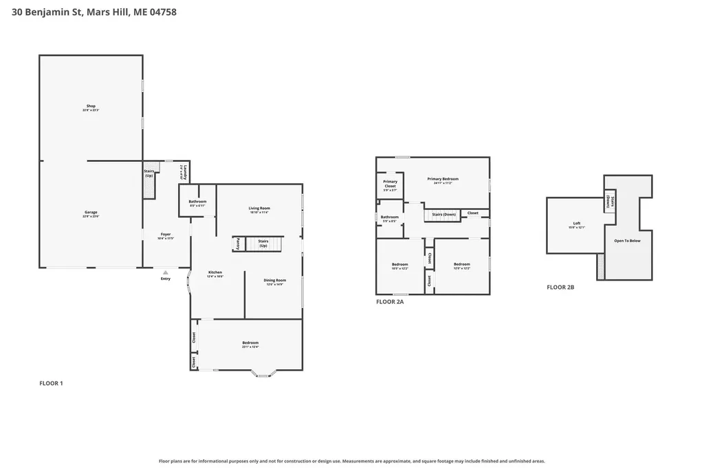 30 Benjamin Street Mars Hill ME 04758