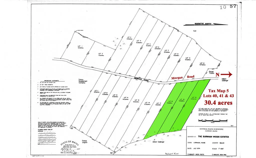 40 41 & 43 Morgan Road Burnham ME 04922