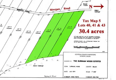 40 41 & 43 Morgan Road Burnham ME 04922