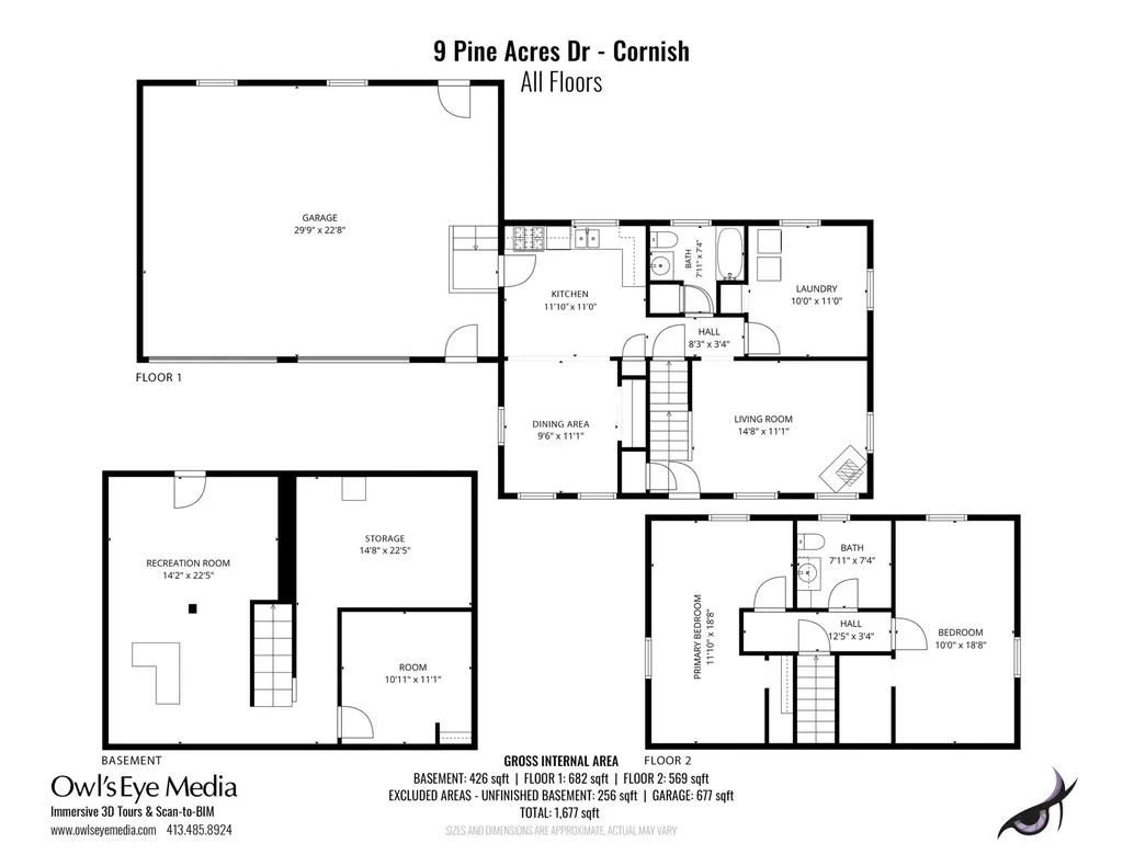 9 Pine Acres Drive Cornish ME 04020