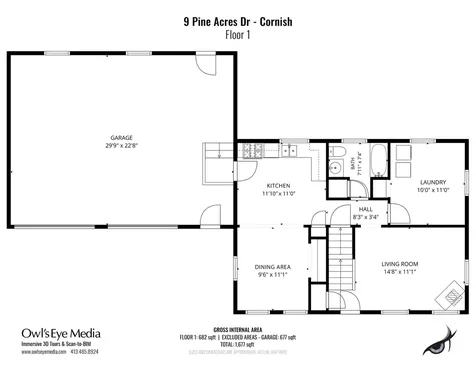 9 Pine Acres Drive Cornish ME 04020