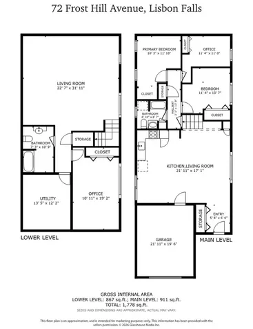 72 Frost Hill Avenue Lisbon ME 04252