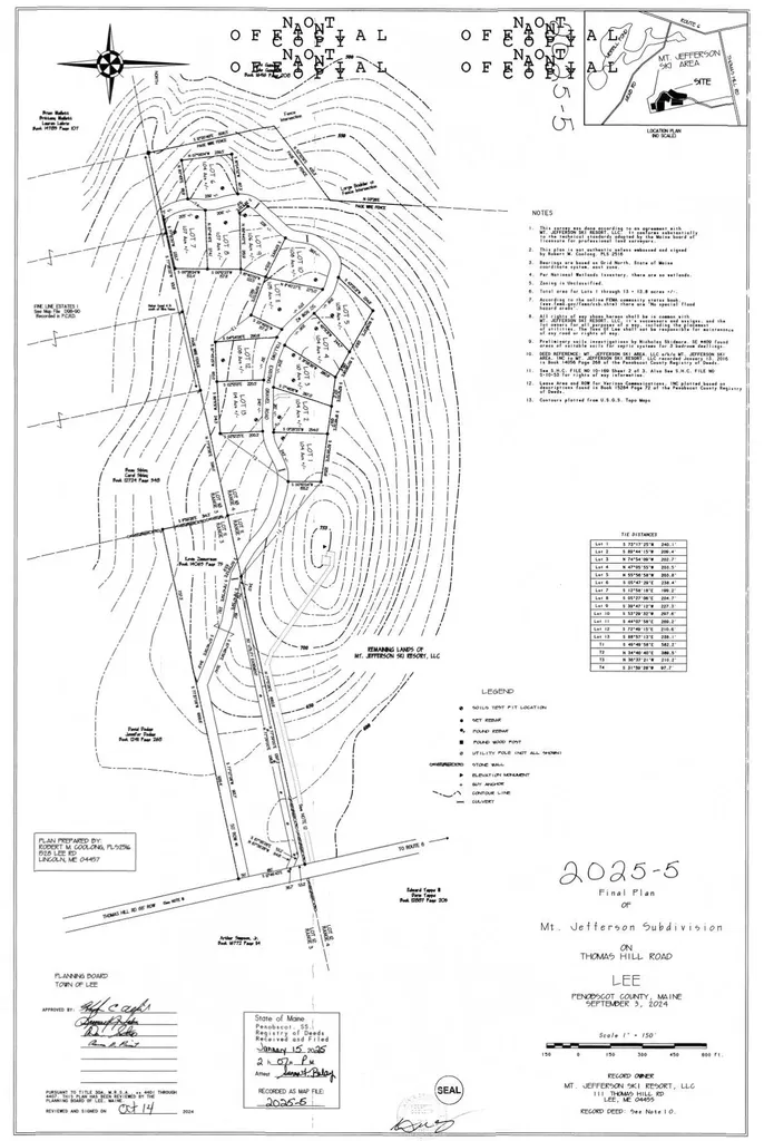 Lot 10 Mt. Jefferson Heights Lee ME 04455