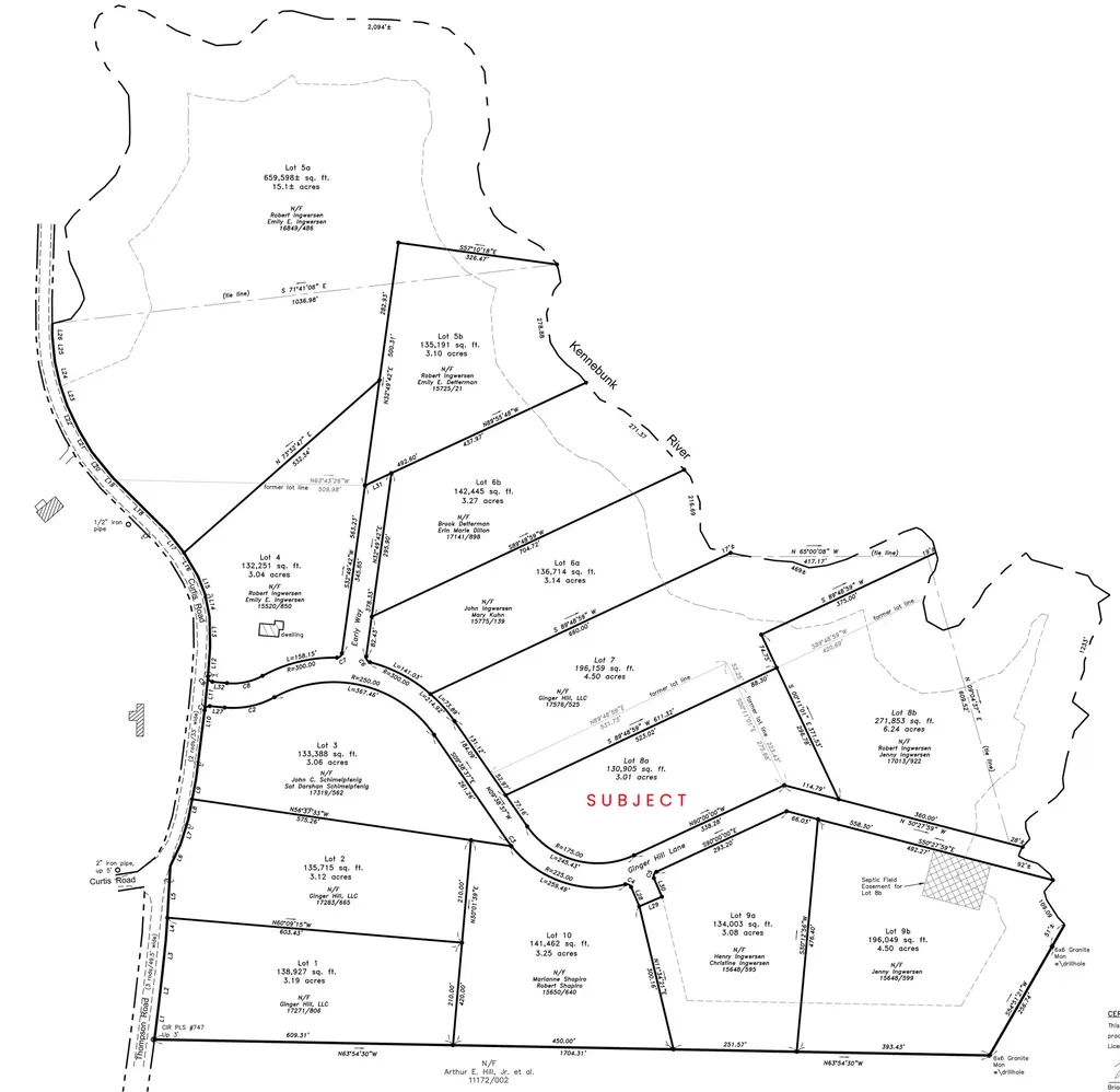 0 Ginger Hill (Lot 8a) Lane Arundel ME 04046