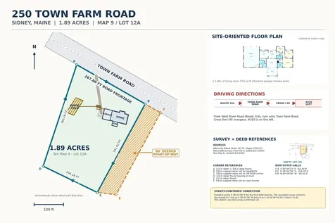 250 Town Farm Road Sidney ME 04330