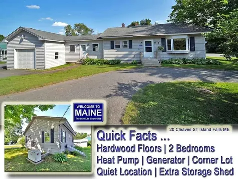 20 Cleaves Street Crystal ME 04747