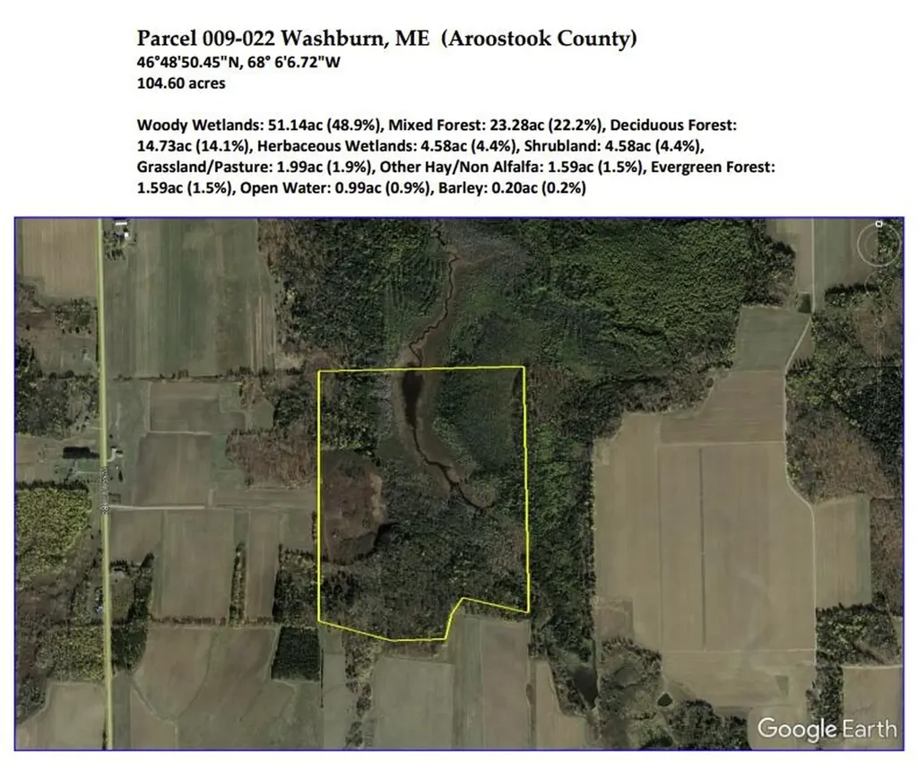 M9L22 Caribou Lake Road Washburn ME 04786