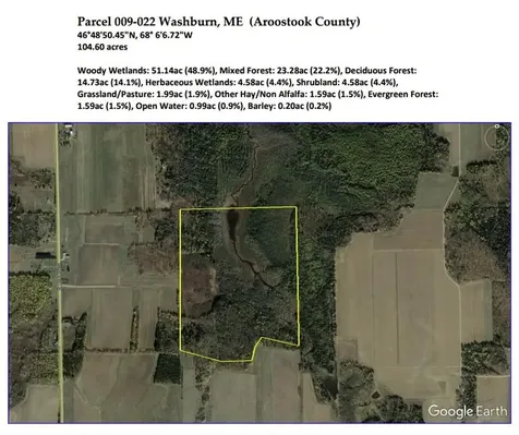 M9L22 Caribou Lake Road Washburn ME 04786