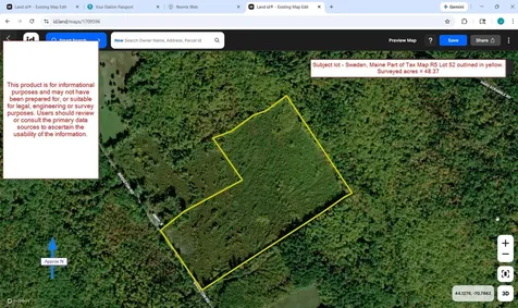 L52 Bridgton Road Sweden ME 04040