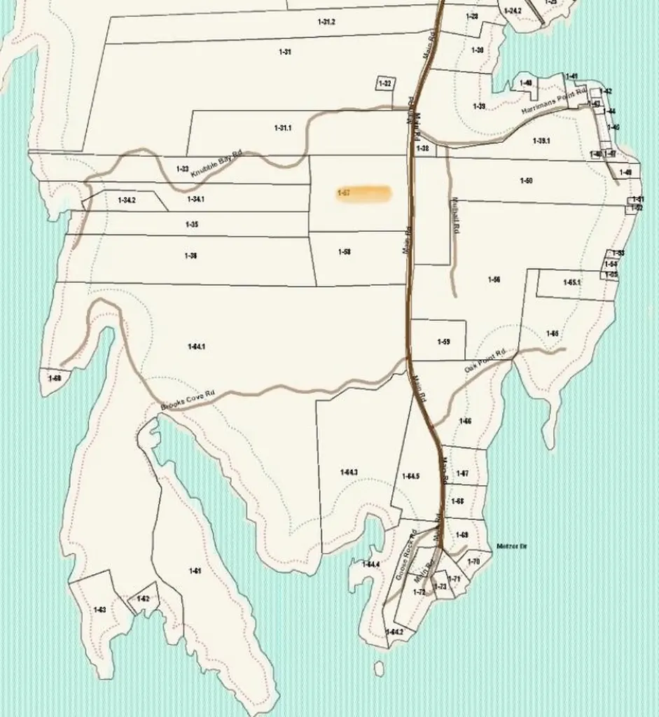 MAP1 Lot57 West Side Of Main Road Westport Island ME 04578