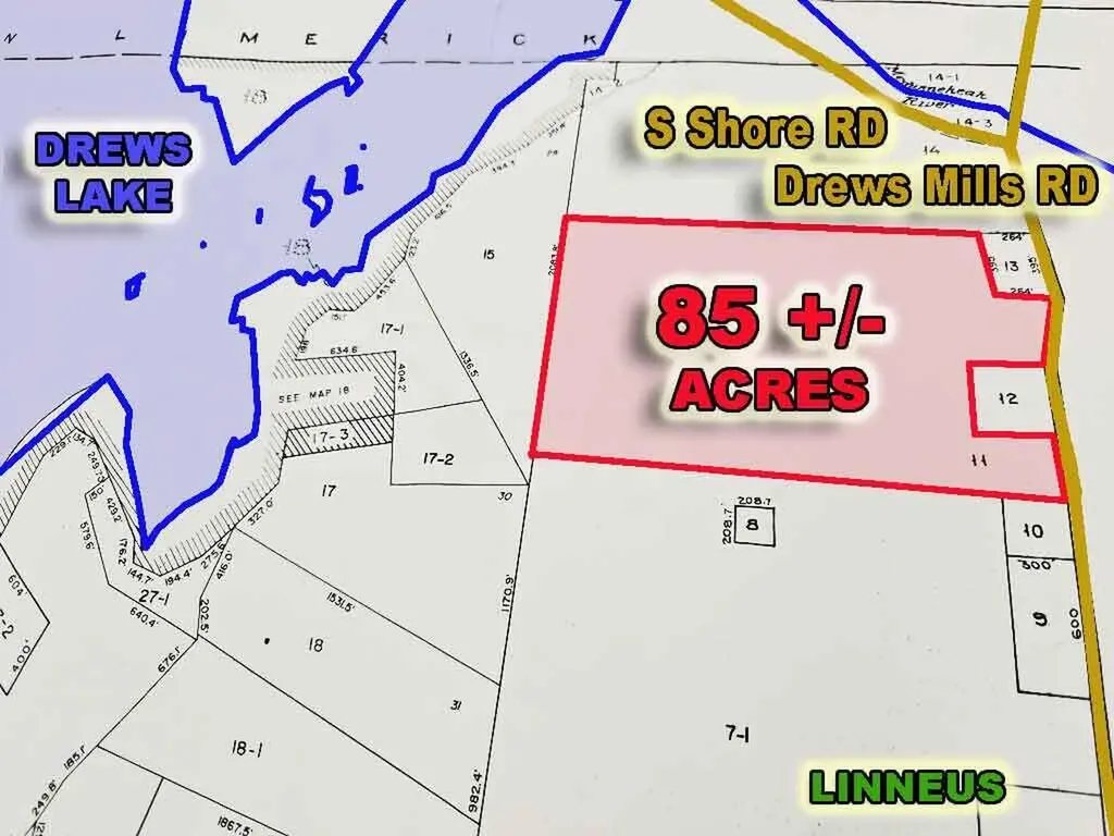 Lot 11 Drews Mill Road Linneus ME 04730