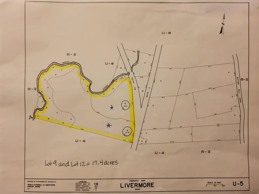 1729 Federal Road & Map U-5, Lot 12 Livermore ME 04253