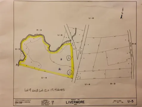 1729 Federal Road & Map U-5, Lot 12 Livermore ME 04253
