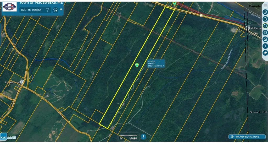 MAP31 Lot12 Madawaska ME 04756