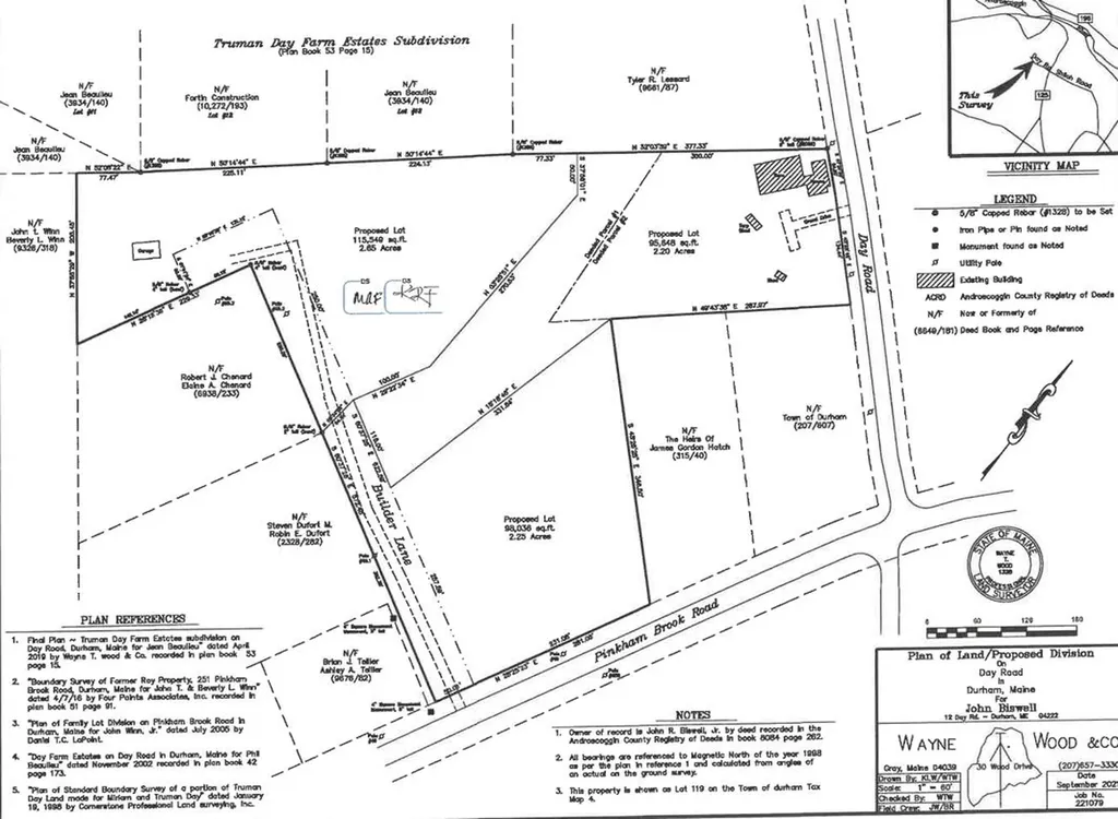 Lot# Builder Lane Durham ME 04222