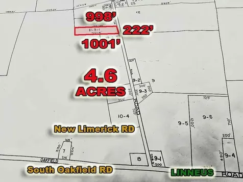 Lot 11-3-1 New Limerick Road Linneus ME 04730