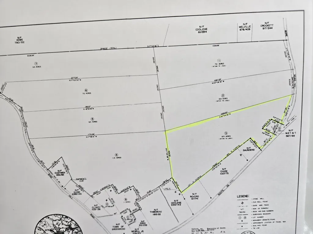 Lot 3 Gore Road Greenwood ME 04255