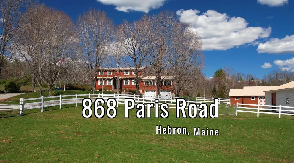 868 Paris Road Hebron ME 04238