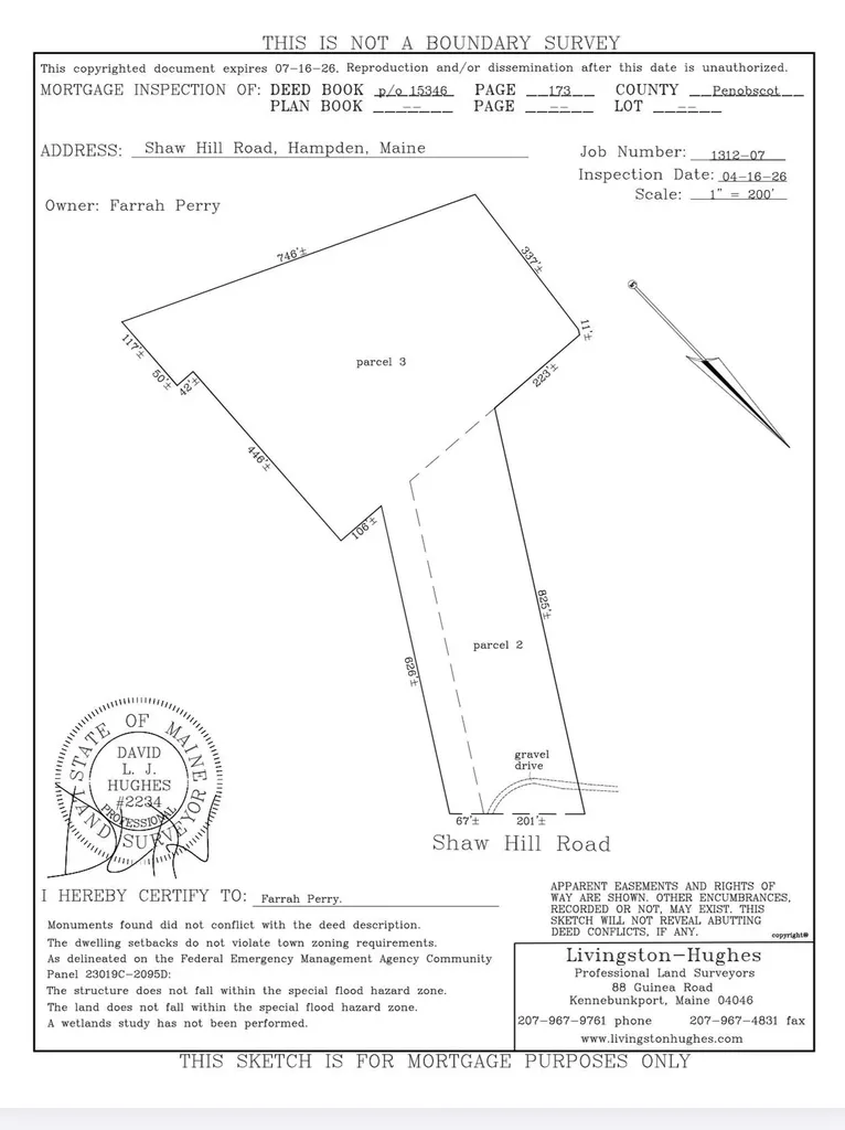 Lot # Tbd Shaw Hill Road Hampden ME 04444