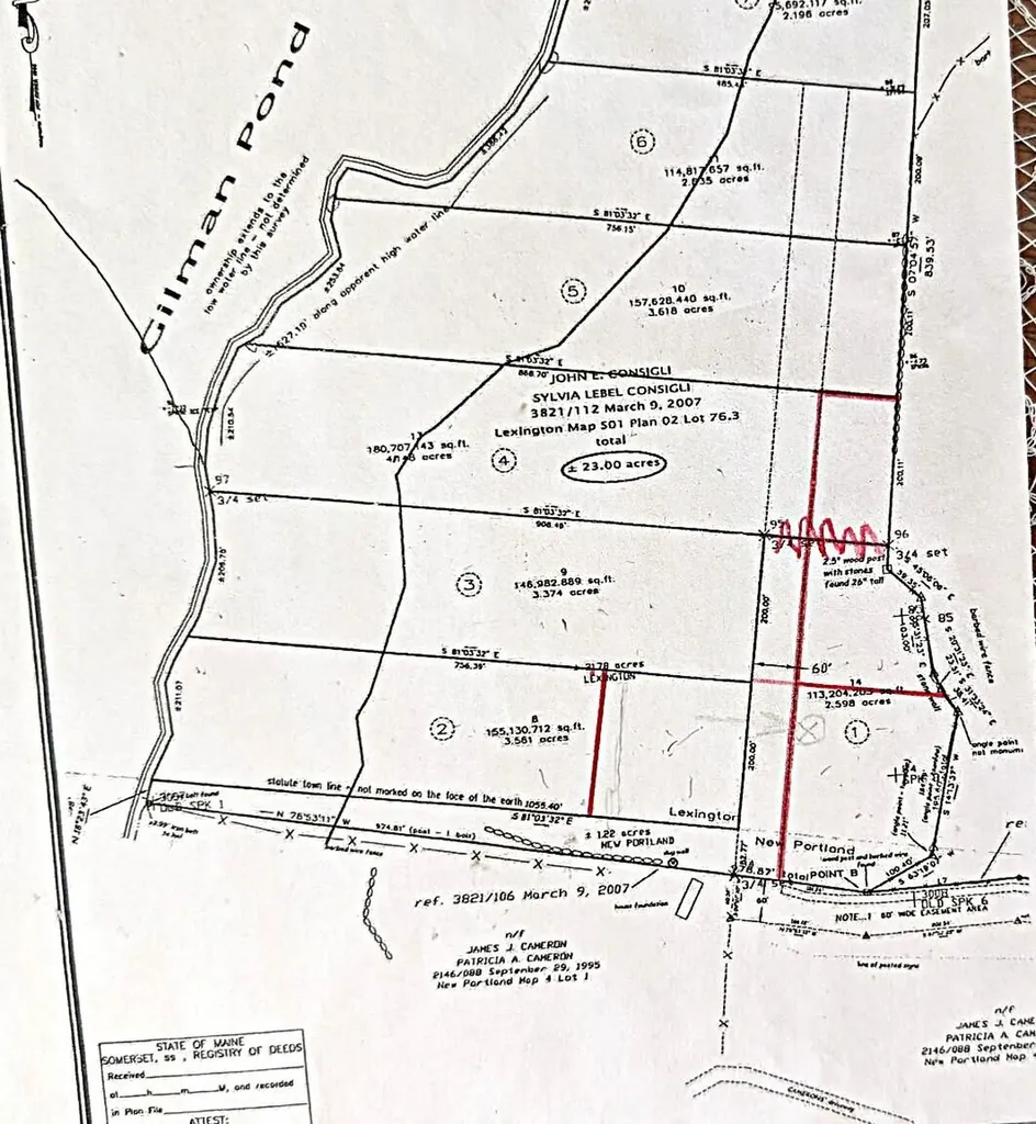 Lot 76.3 23 Acres Off Long Falls Dam Road Lexington Twp ME 04961