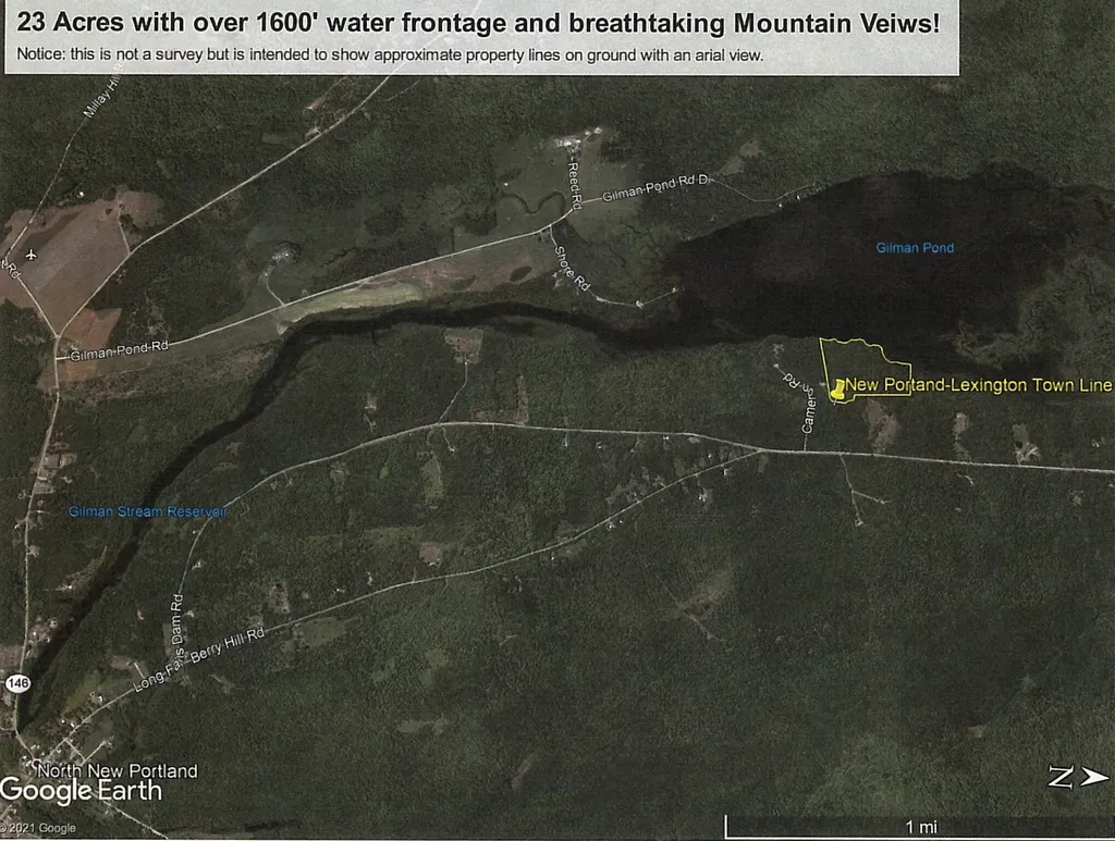 Lot 76.3 23 Acres Off Long Falls Dam Road Lexington Twp ME 04961