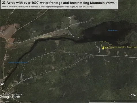 Lot 76.3 23 Acres Off Long Falls Dam Road Lexington Twp ME 04961