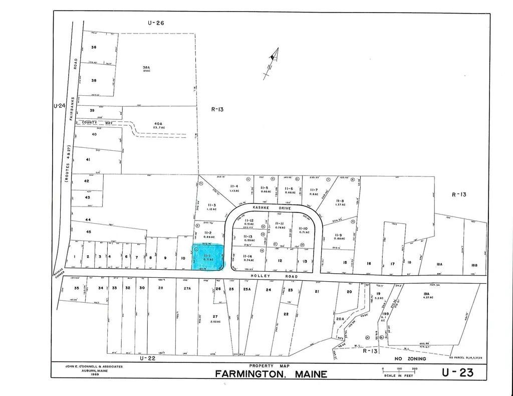 Lot 11-1 Kashke Drive Farmington ME 04938