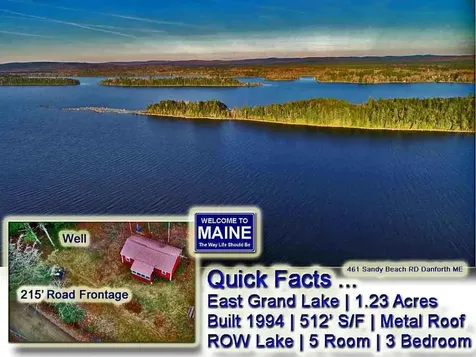 461 Sandy Beach Road Danforth ME 04424