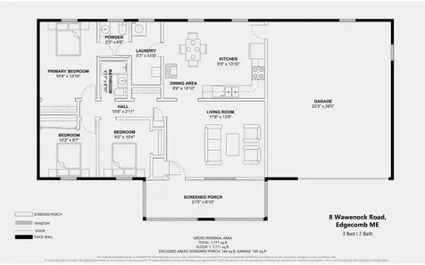 8 Wawenock Road Edgecomb ME 04556