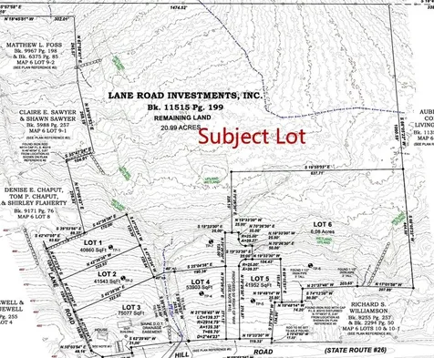 Lot 7 Off Lane Road Mechanic Falls ME 04256