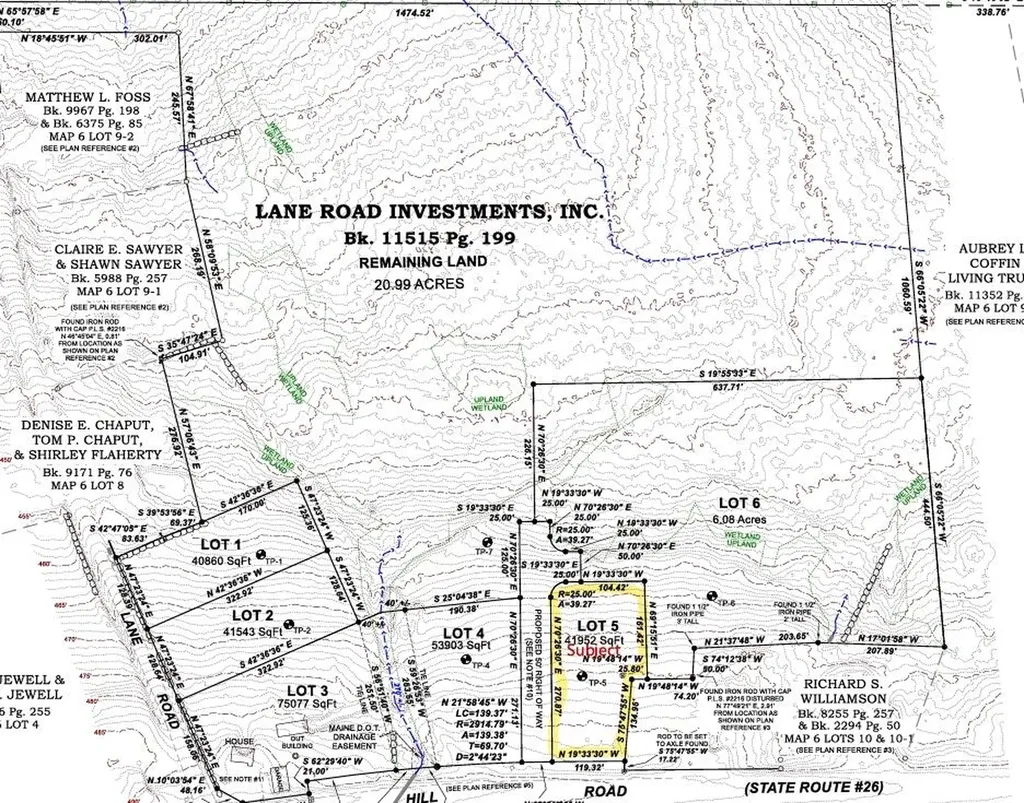 Lot 5 Pigeon Hill Road Mechanic Falls ME 04256