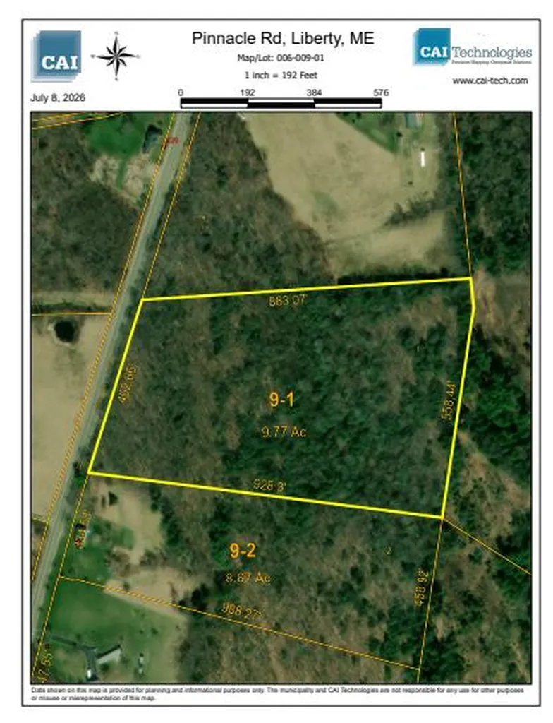 Tbd Pinnacle Road Liberty ME 04949