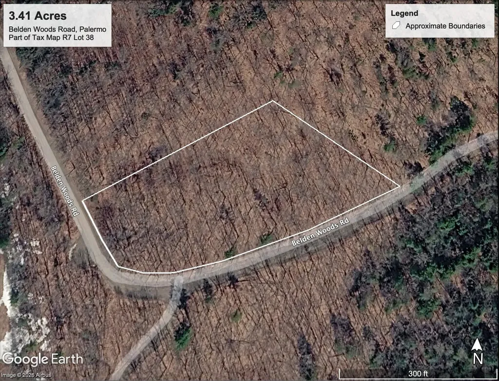 3.41 Acres Belden Woods Road Palermo ME 04354