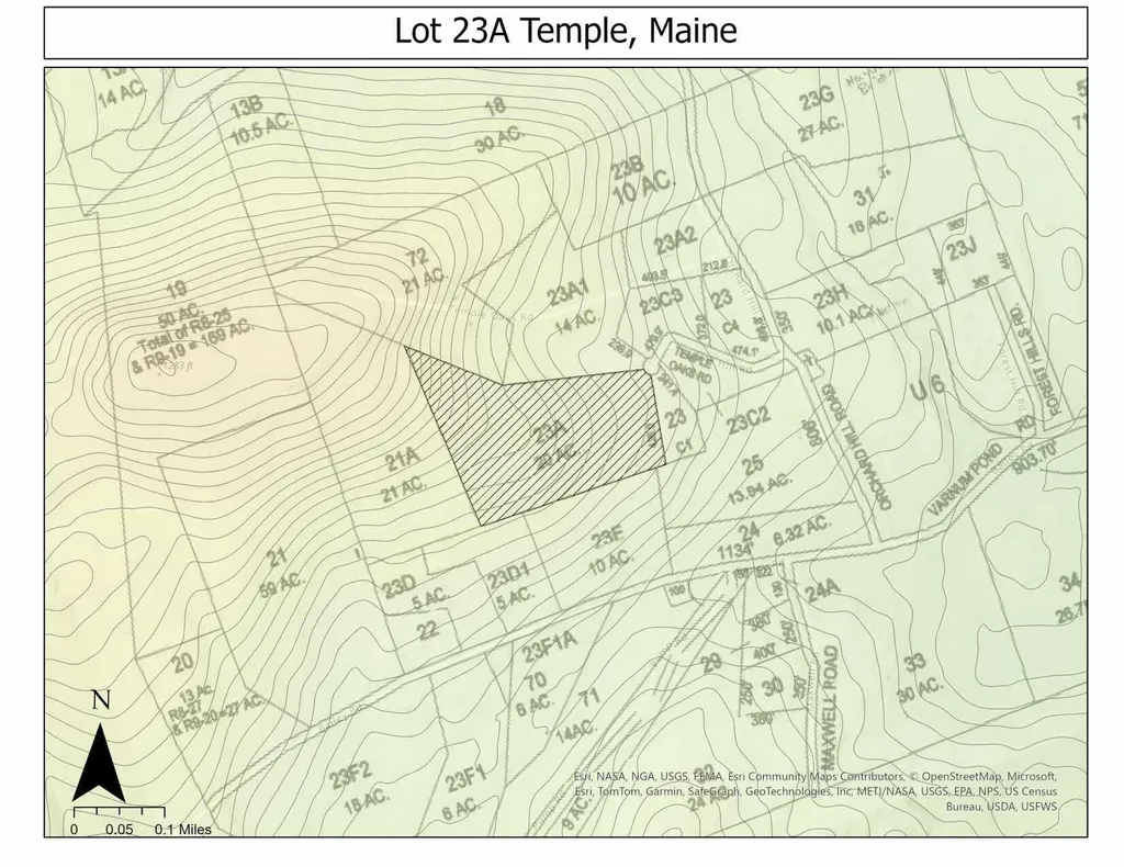 Lot 023-a Oak Hill Road Temple ME 04984