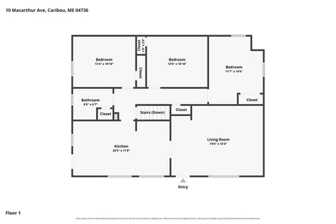 10 Macarthur Avenue Caribou ME 04736