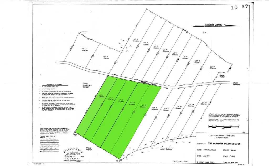 Lots 11-15 Morgan Road Burnham ME 04922
