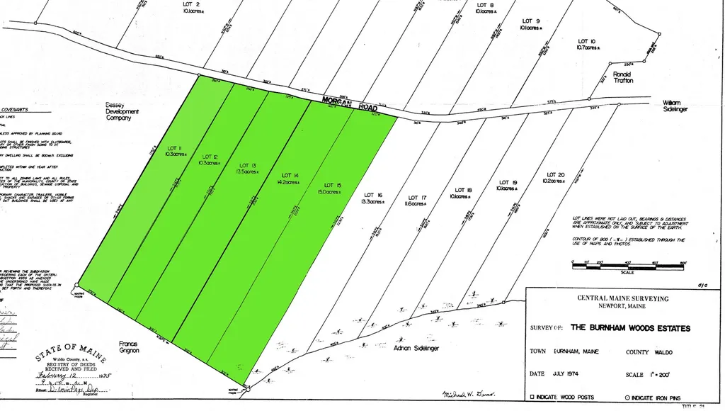 Lots 11-15 Morgan Road Burnham ME 04922