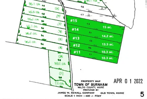 Lots 11-15 Morgan Road Burnham ME 04922